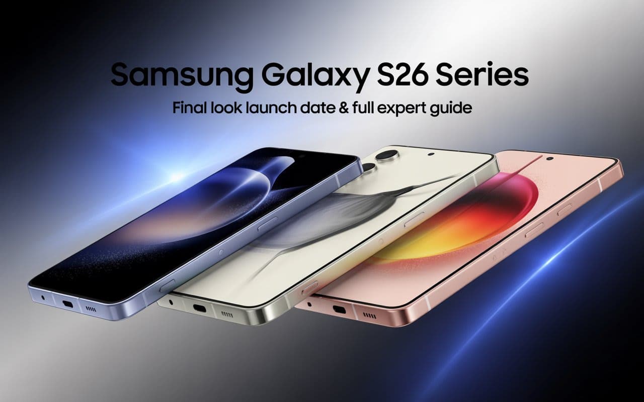 Samsung Galaxy S26 Series Final Look Launch Date Full Expert Guide