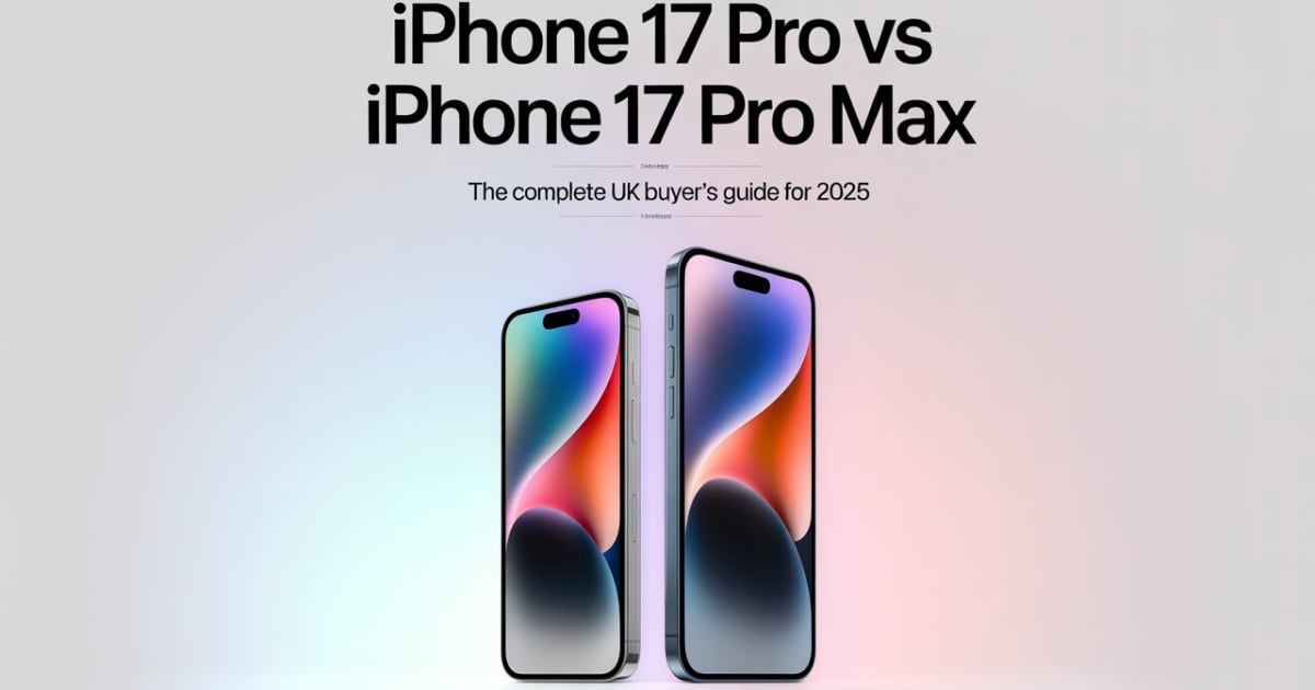 iPhone 17 Pro and iPhone 17 Pro Max