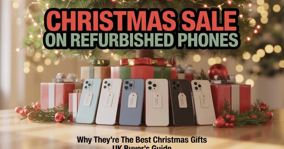 Christmas Sale on Refurbished Phones