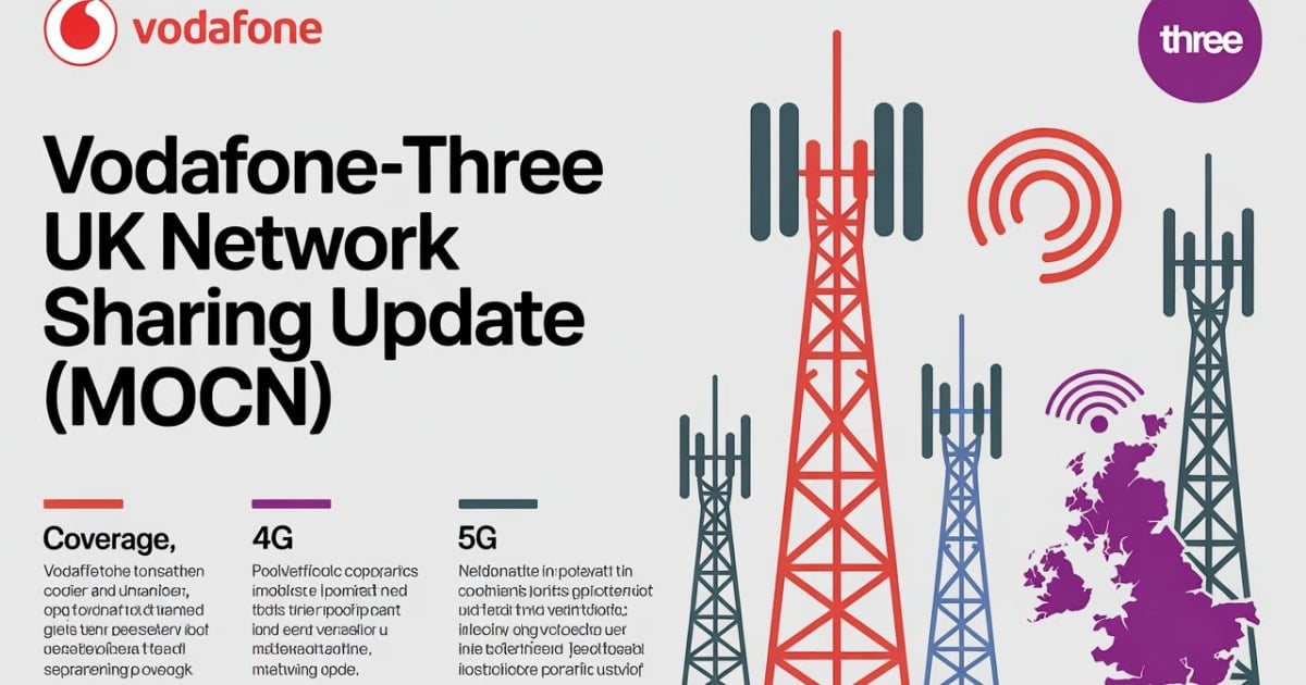 Vodafone–Three UK network sharing update